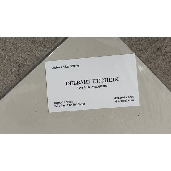 World Trade Center The Twin Towers Photo by DELBART DUCHEIN - Signed Edition - Picture 8 of 8